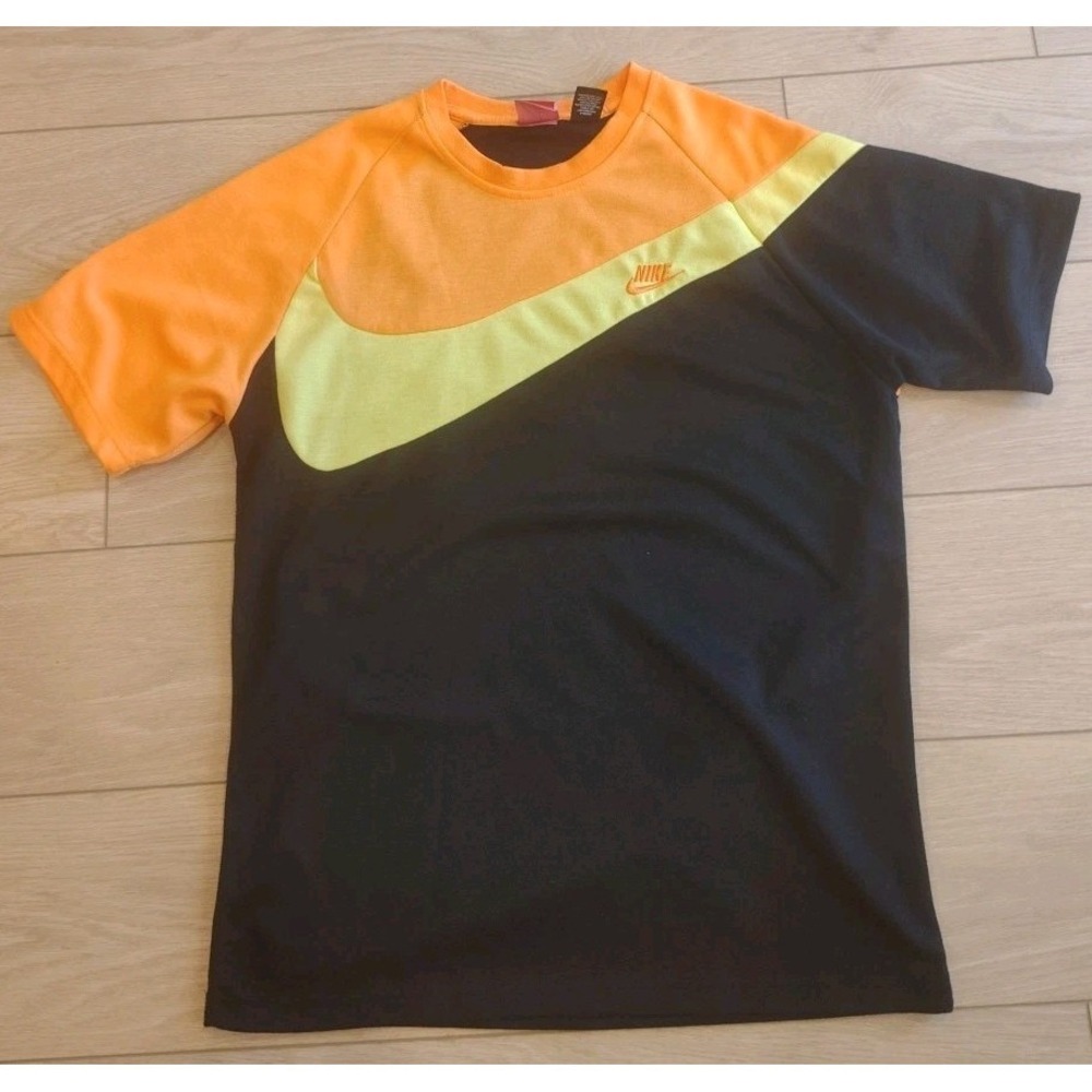 Nike Tri-Color  Short Sleeved‎ Men's Tee Shirt Size Large A5